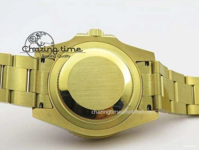GMT-Master Bezel On Bracelet YG II Bp-Maker Green Ceramic YG A3186 116718LN Dial 1002